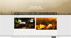 Desktop Screenshot of klein0r.de